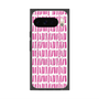 プレミアムスクエアケース with Pixelsnap［ Nordic - Pink ］