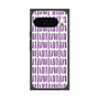 プレミアムスクエアケース with Pixelsnap［ Nordic - Purple ］