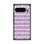 プレミアムスクエアケース with Pixelsnap［ Nordic - Purple ］