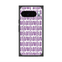 プレミアムスクエアケース with Pixelsnap［ Nordic - Purple ］