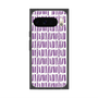 プレミアムスクエアケース with Pixelsnap［ Nordic - Purple ］