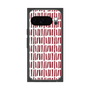 プレミアムスクエアケース with Pixelsnap［ Nordic - Red ］