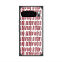 プレミアムスクエアケース with Pixelsnap［ Nordic - Red ］