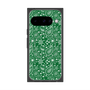 プレミアムスクエアケース with Pixelsnap［ ペイズリー - Green ］