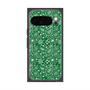 プレミアムスクエアケース with Pixelsnap［ ペイズリー - Green ］