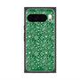 プレミアムスクエアケース with Pixelsnap［ ペイズリー - Green ］
