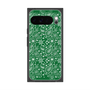 プレミアムスクエアケース with Pixelsnap［ ペイズリー - Green ］