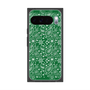 プレミアムスクエアケース with Pixelsnap［ ペイズリー - Green ］