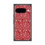 プレミアムスクエアケース with Pixelsnap［ ペイズリー - Red ］