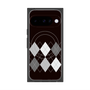 プレミアムスクエアケース with Pixelsnap［ Nordic Argyle - Black ］