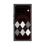 プレミアムスクエアケース with Pixelsnap［ Nordic Argyle - Black ］
