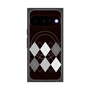 プレミアムスクエアケース with Pixelsnap［ Nordic Argyle - Black ］