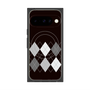 プレミアムスクエアケース with Pixelsnap［ Nordic Argyle - Black ］
