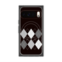 プレミアムスクエアケース with Pixelsnap［ Nordic Argyle - Black ］