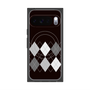 プレミアムスクエアケース with Pixelsnap［ Nordic Argyle - Black ］