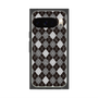 プレミアムスクエアケース with Pixelsnap［ Argyle - Black ］