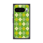 プレミアムスクエアケース with Pixelsnap［ Argyle - Green ］