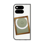 プレミアムスクエアケース with Pixelsnap［ Photo Frame - White ］