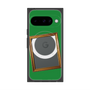 プレミアムスクエアケース with Pixelsnap［ Photo Frame - Green ］