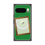 プレミアムスクエアケース with Pixelsnap［ Photo Frame - Green ］