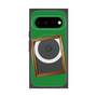 プレミアムスクエアケース with Pixelsnap［ Photo Frame - Green ］