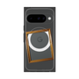 プレミアムスクエアケース with Pixelsnap［ Photo Frame - Gray ］