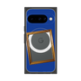 プレミアムスクエアケース with Pixelsnap［ Photo Frame - Blue ］