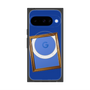 プレミアムスクエアケース with Pixelsnap［ Photo Frame - Blue ］