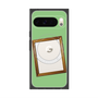 プレミアムスクエアケース with Pixelsnap［ Photo Frame - Light Green ］