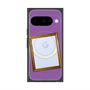 プレミアムスクエアケース with Pixelsnap［ Photo Frame - Purple ］