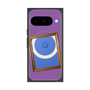 プレミアムスクエアケース with Pixelsnap［ Photo Frame - Purple ］