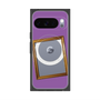 プレミアムスクエアケース with Pixelsnap［ Photo Frame - Purple ］