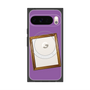 プレミアムスクエアケース with Pixelsnap［ Photo Frame - Purple ］