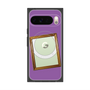 プレミアムスクエアケース with Pixelsnap［ Photo Frame - Purple ］