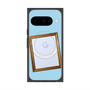 プレミアムスクエアケース with Pixelsnap［ Photo Frame - Light Blue ］