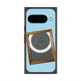 プレミアムスクエアケース with Pixelsnap［ Photo Frame - Light Blue ］