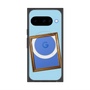 プレミアムスクエアケース with Pixelsnap［ Photo Frame - Light Blue ］