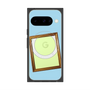 プレミアムスクエアケース with Pixelsnap［ Photo Frame - Light Blue ］