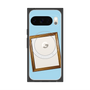 プレミアムスクエアケース with Pixelsnap［ Photo Frame - Light Blue ］
