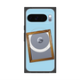 プレミアムスクエアケース with Pixelsnap［ Photo Frame - Light Blue ］