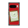 プレミアムスクエアケース with Pixelsnap［ Photo Frame - Red ］