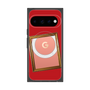 プレミアムスクエアケース with Pixelsnap［ Photo Frame - Red ］