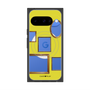 プレミアムスクエアケース with Pixelsnap［ Photo Frames - Yellow ］