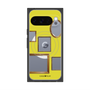 プレミアムスクエアケース with Pixelsnap［ Photo Frames - Yellow ］