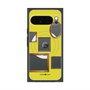 プレミアムスクエアケース with Pixelsnap［ Photo Frames - Yellow ］
