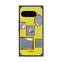 プレミアムスクエアケース with Pixelsnap［ Photo Frames - Yellow ］