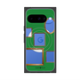 プレミアムスクエアケース with Pixelsnap［ Photo Frames - Green ］