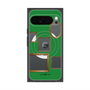 プレミアムスクエアケース with Pixelsnap［ Photo Frames - Green ］