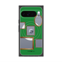 プレミアムスクエアケース with Pixelsnap［ Photo Frames - Green ］