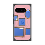プレミアムスクエアケース with Pixelsnap［ Photo Frames - Pink ］